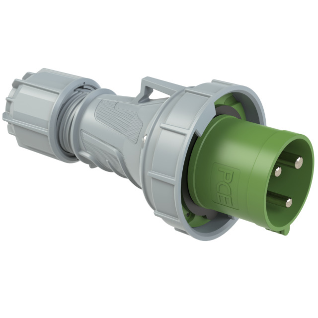 CEE-plug 63A 3p 10h IP67 POWER TWIST
