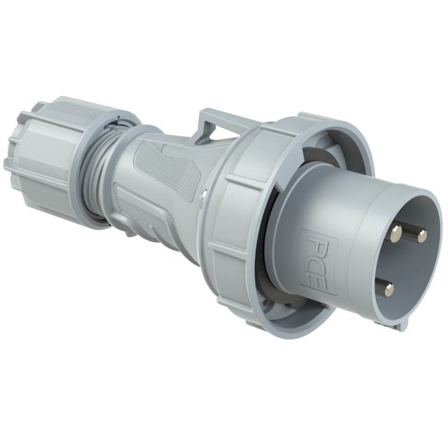 CEE-plug 63A 3p 1h IP67 POWER TWIST