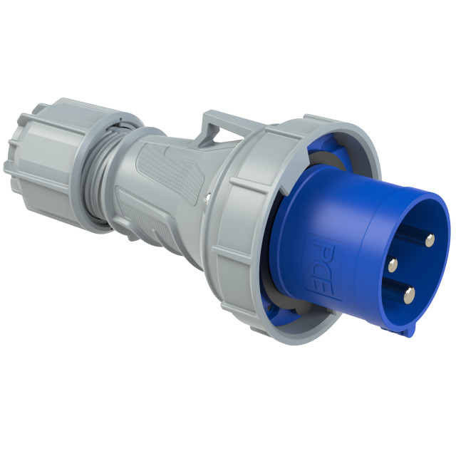 CEE-plug 63A 3p 6h IP67 POWER TWIST