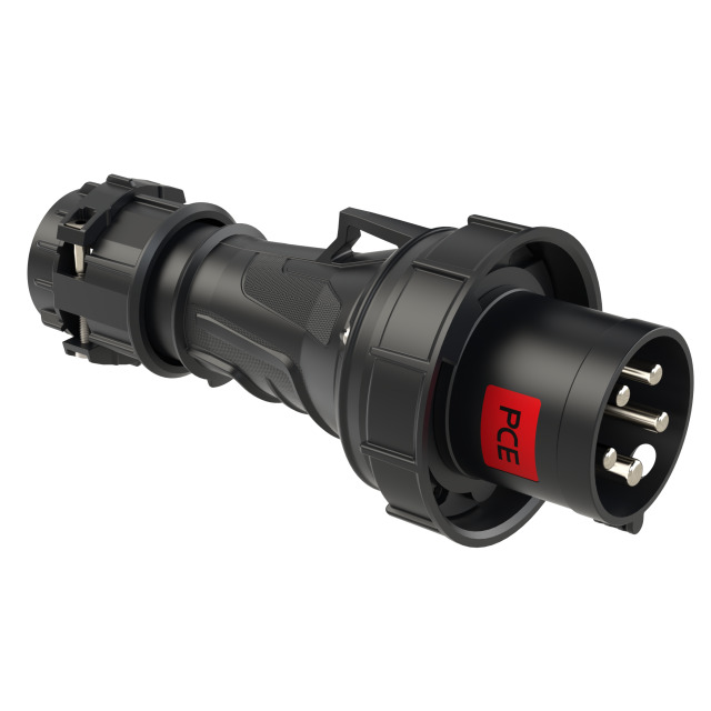 CEE-plug 60A 4P5W 6h IP69k UL