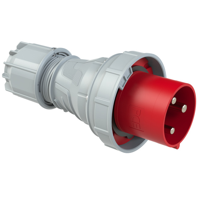 CEE-plug 125A 3p 9h IP67 POWER TWIST