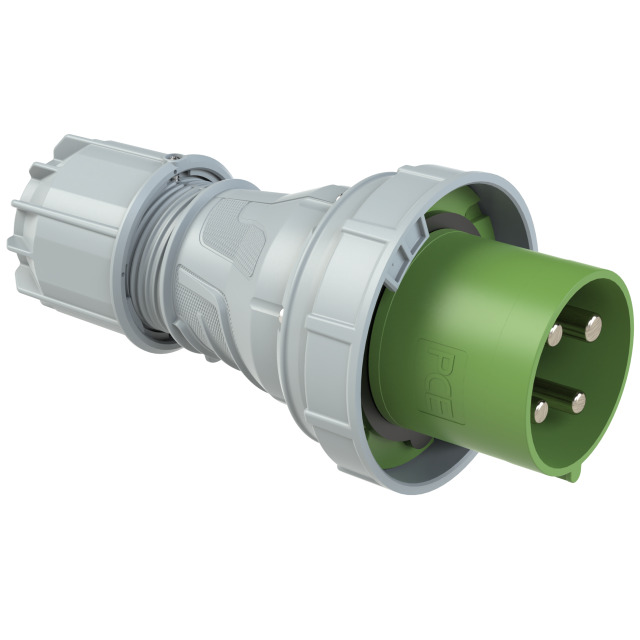CEE-plug 125A 4p 10h IP67 POWER TWIST