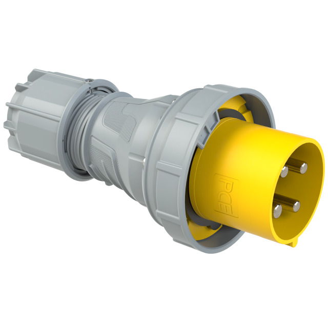 CEE-plug 125A 4p 4h IP67 POWER TWIST