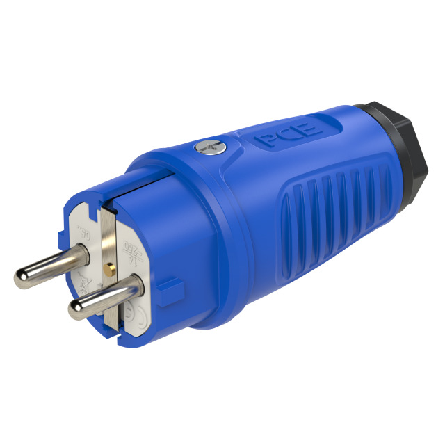 Taurus2 rubber plug nat IP54 (blue/black)