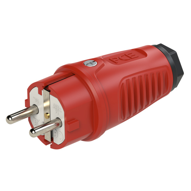 Taurus2 rubber plug nat IP54 (red/black)