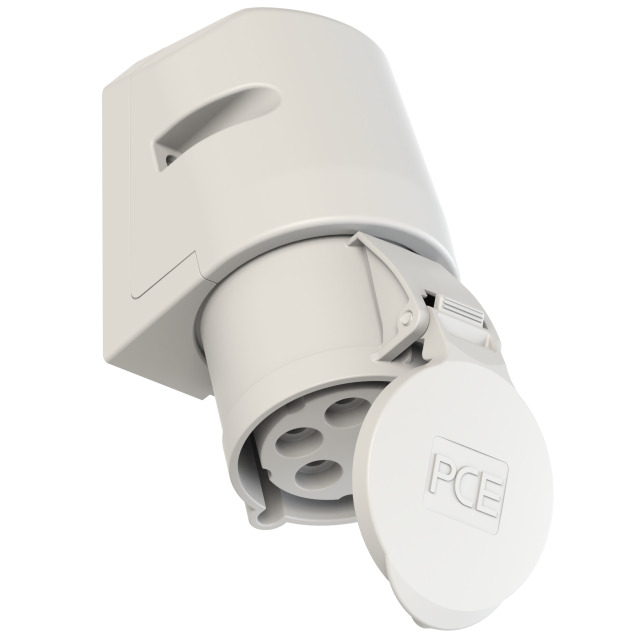 CEE-wall mounted socket 32A 5p 1h IP44