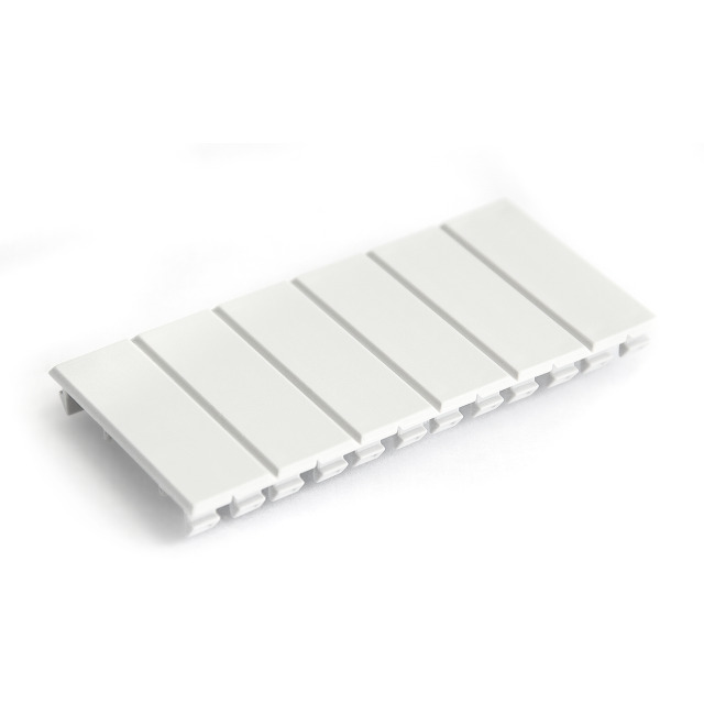 Blindcover (rail) 6x1 unit grey