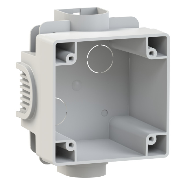housing flush socket incl. screws