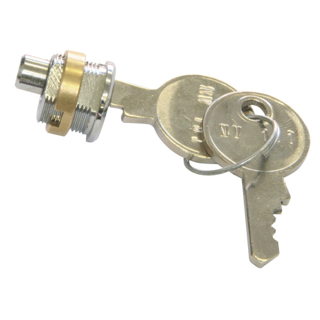 Locking + key simultaneous locking