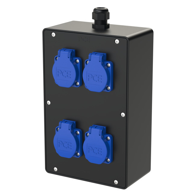 Distribution boxes wall mounted solid rubber