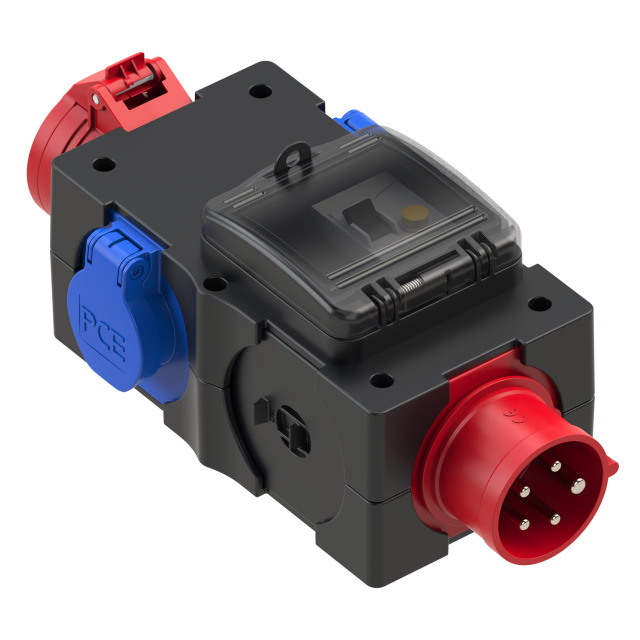 Distribution box plastic mobile ST.ANTON 6F 16/5 2xSSD GS16/5 Ea IP44
