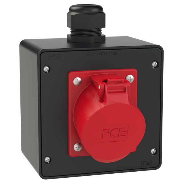 Distribution box rubber wall mounted Eisenstadt IV 32/5 M32o VC5p