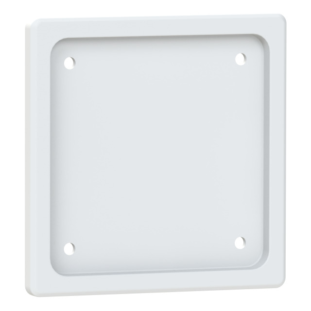 Blindflansch für Designsteckdosengehäuse (weiß)